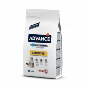 Advance Cat Sensitive Salmão 1,5kg